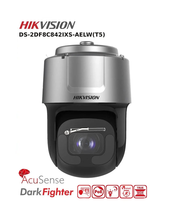 Hikvision 8MP IP Camera DS-2DF8C842IXS-AELW(T5) 8-inch 4K 8MP 42X DarkFighter IR Network Speed Dome