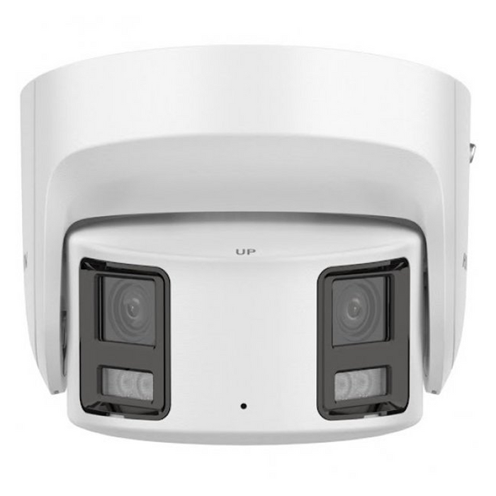 Hikvision IP Acusense Panoramic ColorVu 4K 8MP 40m Turret with Mic/Speaker/Alarm (DS-2CD2387G2P-LSU/SL-4MM)