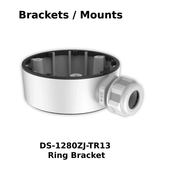 Hikvision DS-1280ZJ-TR13 Deep Base Ring Junction Box