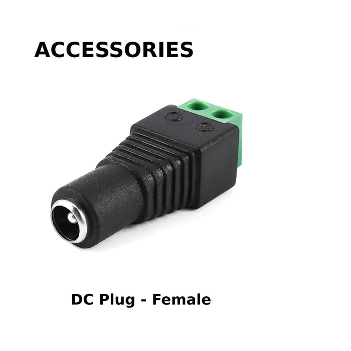DC Female Jack Connectors - DC Power Connector Plug - Female