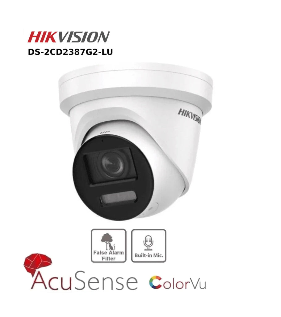 Hikvision Compatible 5MP 8MP Outdoor Security Camera MIC
